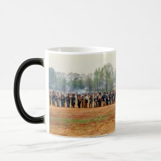 Magique Confederate Line of Battle Coffee Mug (Gauche)