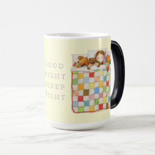 Magique COSY QUILT Tall Morphing Mug - Jaune