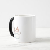 Magique Cosy Winter Snowmen café mug (Devant gauche)