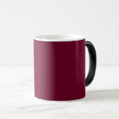 Magique Couleur de tendance - Bourgogne foncée - Mug de mo (Devant droit)