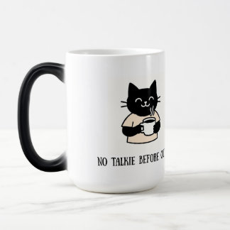 Magique Cute Cat Mug – Funny Coffee Cup for Cat Lovers