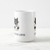 Magique Cute Cat Mug – Funny Coffee Cup for Cat Lovers (Centre)