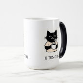 Magique Cute Cat Mug – Funny Coffee Cup for Cat Lovers (Devant droit)