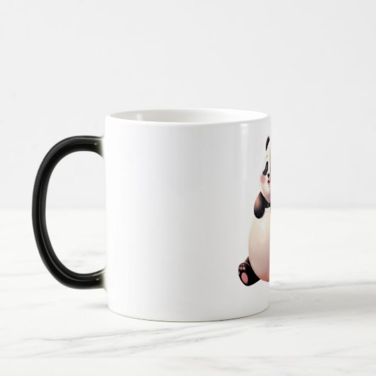 Magique Cute Chubby Panda Mug (Gauche)