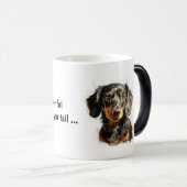 Magique Cute Dachshund Cofee Mug (Devant droit)