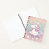 Magique Cute Sparkly Pastel Unicorn Carnet (Intérieur)