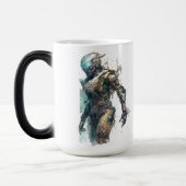 Magique Cyberpunk Robot Mug (Gauche)