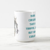 Magique Cyberpunk Robot Mug (Centre)