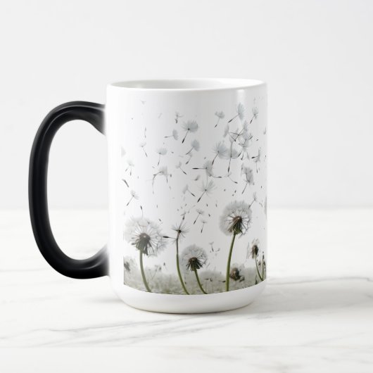 Magique Dandelion Dreams - Morphing Mug 15 oz (Gauche)