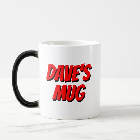 Magique DAVE'S MUG ~ Refashion Me S'IL VOUS PLAÎT ! (Gauche)