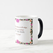 Magique Deutéronome 31:8, Mug 'Nor Forsake You' (Devant droit)