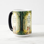 Magique Dieu Mariage Uni Morpher Mug (Devant gauche)