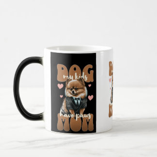 Magique Dog Mom Mug – “Life is Better With Dogs” Inspirati