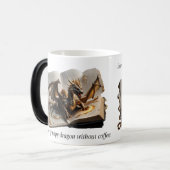 Magique "Dragon's Morning Brew" Magic Reveal Mug – Dual (Devant gauche)