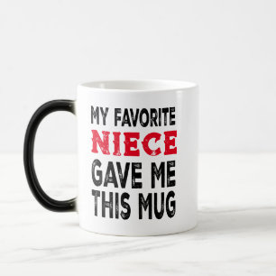 Magique Drôle "Favori Niece" Mug cadeau pour tante