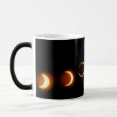 Magique Éclipse solaire Phases café Mug (Gauche)