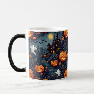 Magique Éffrayant Halloween Haunted Night Mug