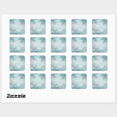 Magique Elegant Snowflakes hiver Sticker Étiquette (Feuille)
