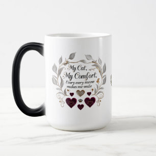 Magique Elégante Mug Amoureux des chats - Gold & Velvet Co