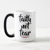 Magique Faith NOT Fear - Morpher Mug (Gauche)