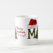 Magique Festive Joyeux Noël couleur Morpher Mug (Centre)