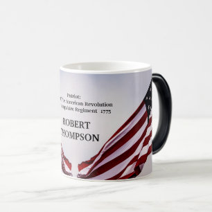 Magique Fils De La Révolution Américaine - Mug Généalogiqu