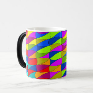 Magique Flowerpower consed pattern coffee mug