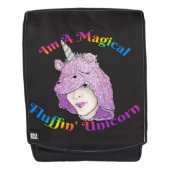Magique Fluffin Unicorn sac à dos (Devant)