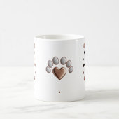 Magique Fluffy Chat Coeur Mug - Morphy Magic Cup (Centre)