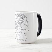 Magique Fonction et administration Mug floral (Devant droit)