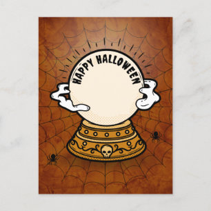 Magique fortune balle hallowen Holiday Carte posta