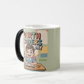 Magique Fourth Graders Day January Holiday Mug (Devant gauche)