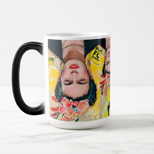 Magique FRIDA K. Classic Mug, 15 oz de café Mug (Gauche)