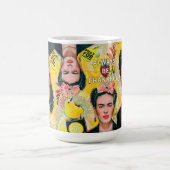 Magique FRIDA K. Classic Mug, 15 oz de café Mug (Centre)