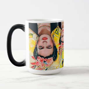 Magique FRIDA K. Classic Mug, 15 oz de café Mug