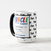 Magique Funky Custom Meilleur Funcle Cadeau Magie Mug (Devant gauche)