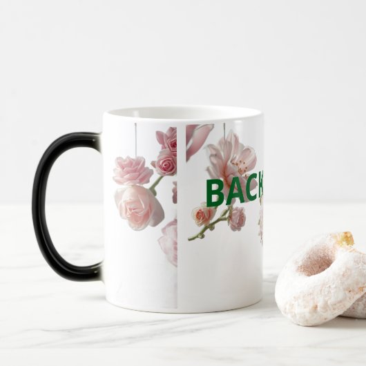 Magique Funny Car MUG – BACK OFF | Gag Gift for  (Avec donut)