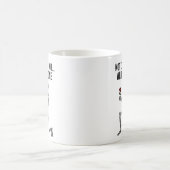 Magique Funny Dark Humor Skeleton with Rose Mug (Centre)