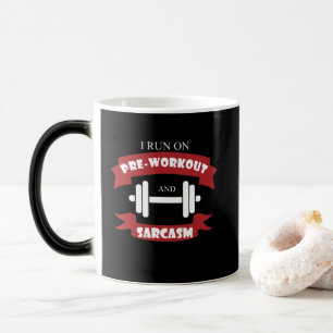Magique Funny Fitness Supplément Sarcasm Mug