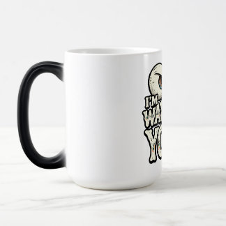 Magique Funny "I'M WATCHING YOU" Retro Eyes Coffee Mug - O