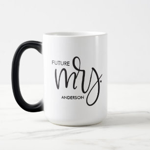 Magique "Futur Mme" Chic Fiançailles personnalisé Mug