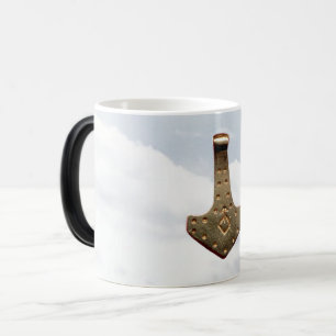 Magique Gold Thor Hammer nuages de morphing mug