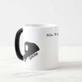 Magique Gotcha Game Morph Mug Nom Personnalisé Option (Devant gauche)