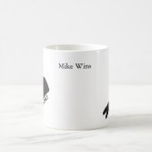 Magique Gotcha Game Morph Mug Nom Personnalisé Option (Centre)