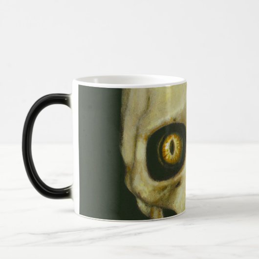 Magique Gothique Diable Crâne Mug (Gauche)