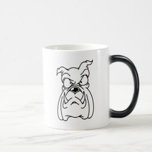 Magique grand gchien Mug en céramique tête de Bouledogue q