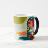 Magique Gras Zebra Ceramic Mug (Devant droit)