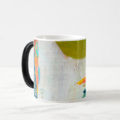 Magique Gras Zebra Ceramic Mug (Devant gauche)
