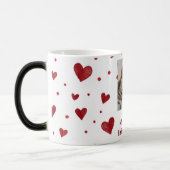 Magique Happy Valentine's Day Custom Photo Mug (Gauche)