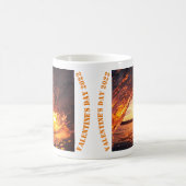 Magique Heureuse Sainte-Valentin 2024 Mug (Centre)